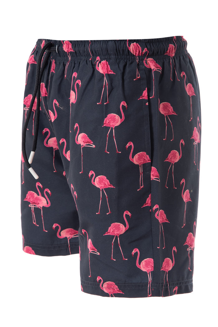 Flamingo Print Swim Short