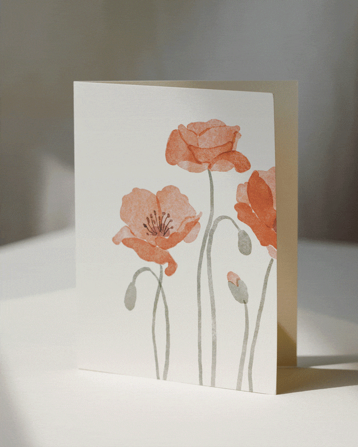 Flora Greeting Card