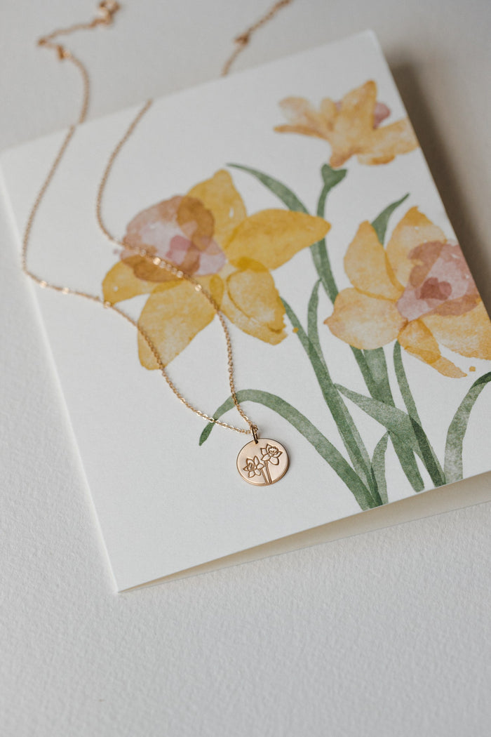 Flora Greeting Card