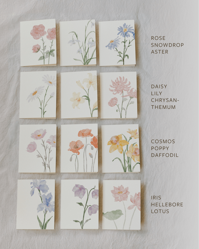 Flora Greeting Card