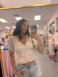 Floral Print Blouse - Intimate Whispers