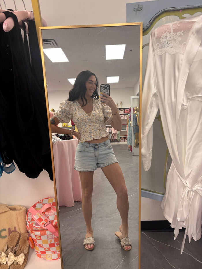 Floral Print Blouse - Intimate Whispers