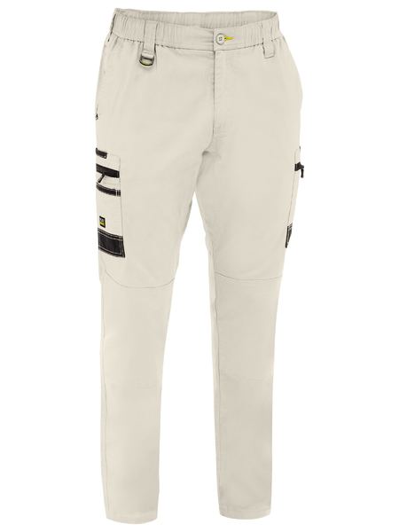 Flx & Move Stretch Canvas Elastic Waist Cargo Pants BPC6338