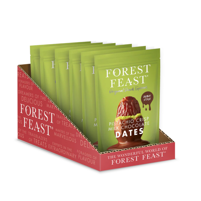 Forest Feast Pistachio Crisp Dates 120g