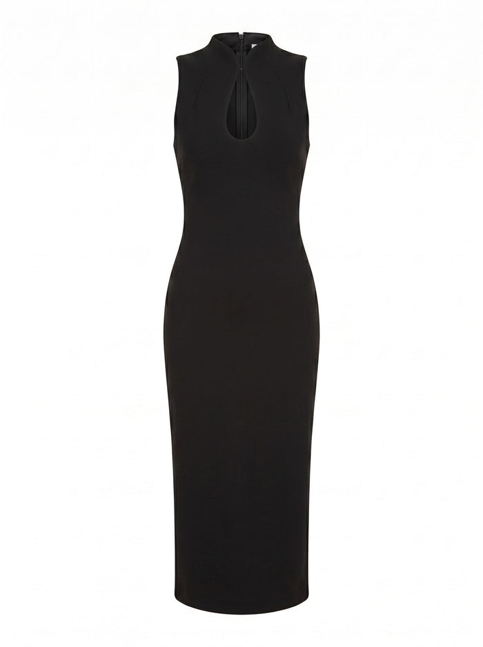 Frankie High Neck Keyhole Bodycon Dress Forever New