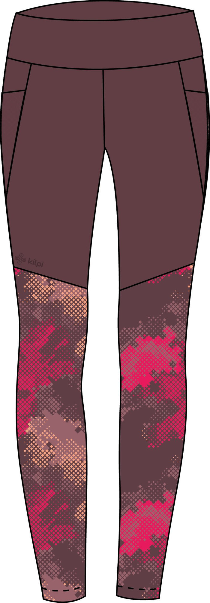 Fitness-Leggings für Damen Kilpi LIGANO-W