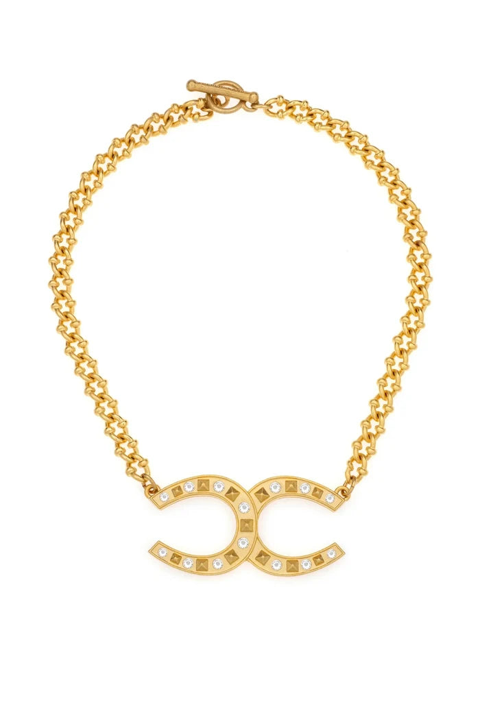 French Kande Calliope Privee Necklace Gold