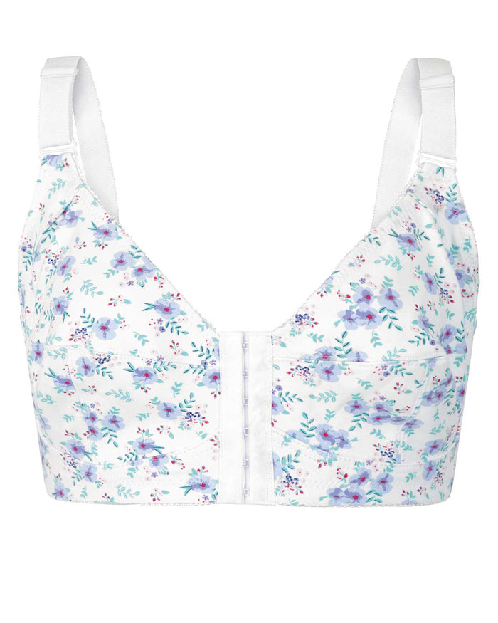 Front Fasten Bra - Floral