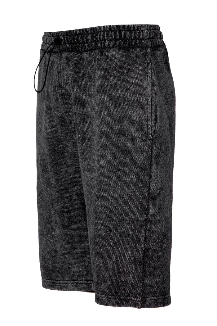 Garment Washed Cotton Terry Short