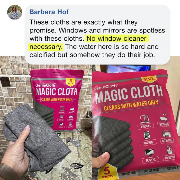 🏠️🧼Genie Magic Cleaning Cloth (6-Pack)