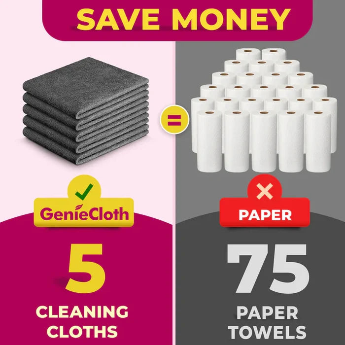 🏠️🧼Genie Magic Cleaning Cloth (6-Pack)