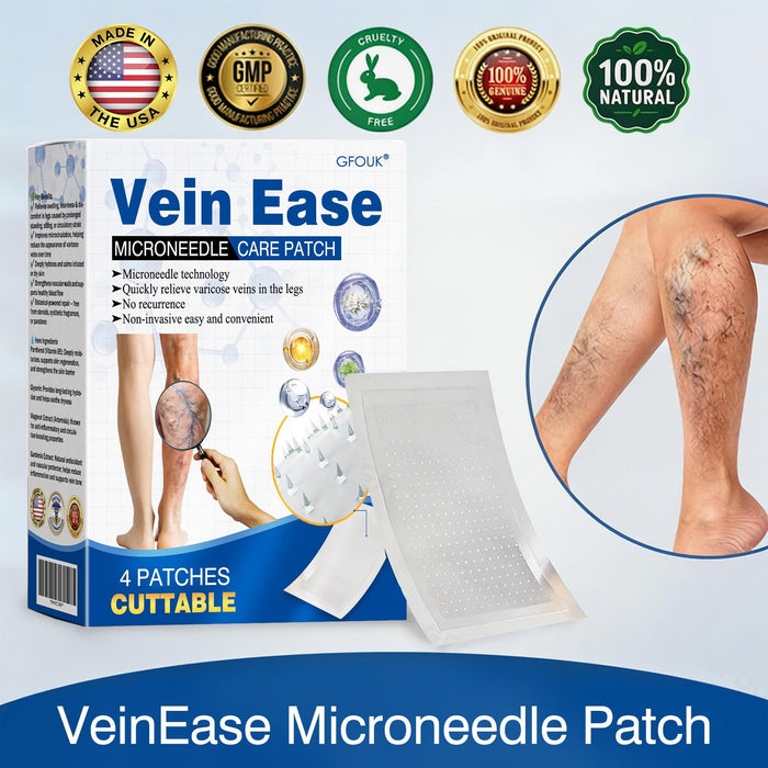 🇺🇸 🥰GFOUK® VeinEase Microneedle Care Patch⚡Instant Relief, Long-Term Results