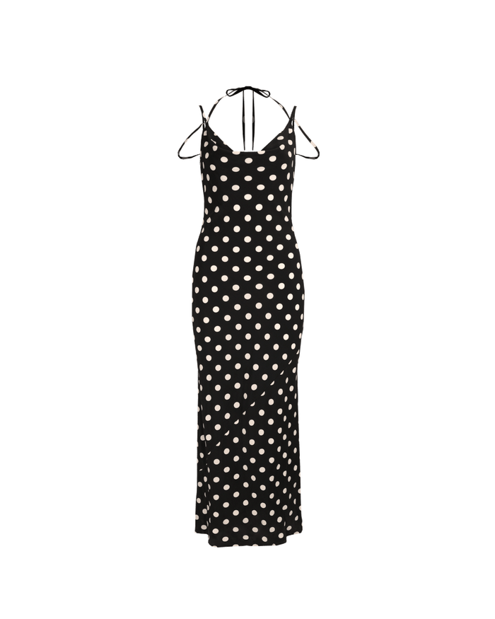 GLORIA SLIP DRESS POLKA DOT