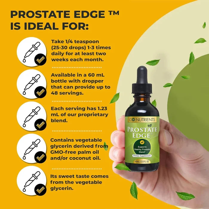 Go Nutrients - Prostate Edge - RealLifeHealing