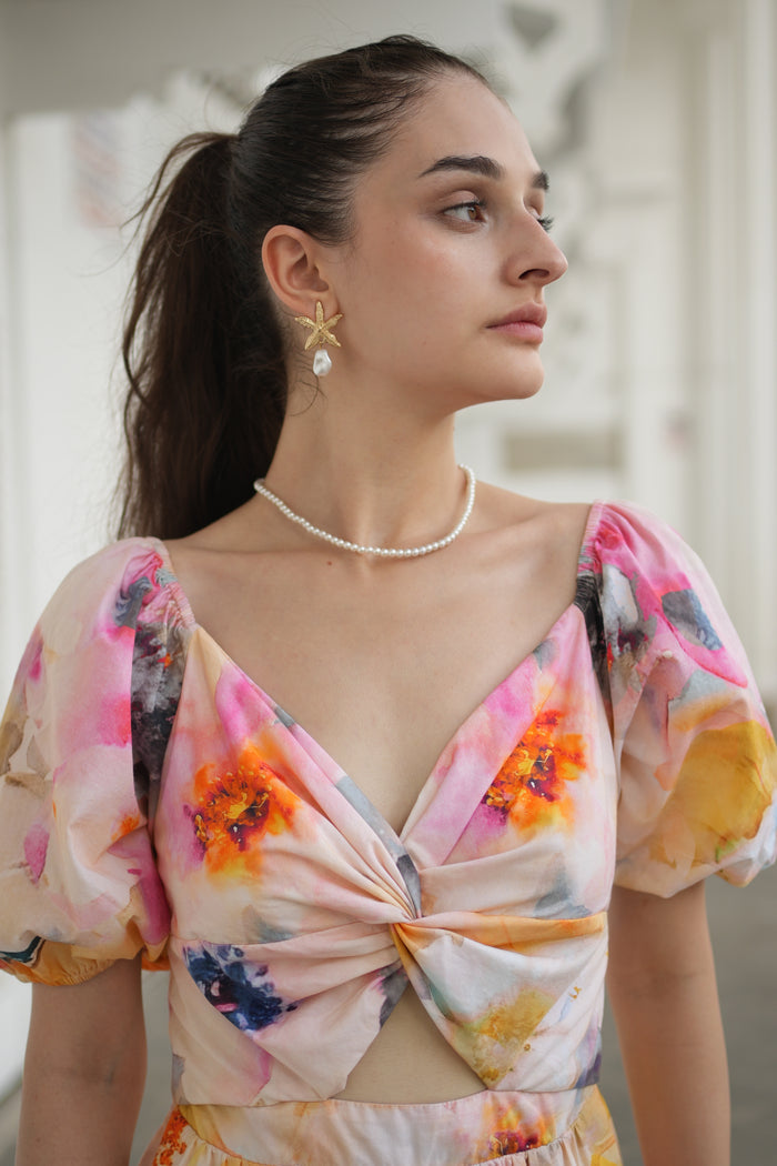 GOLDEN BLOOM DRESS