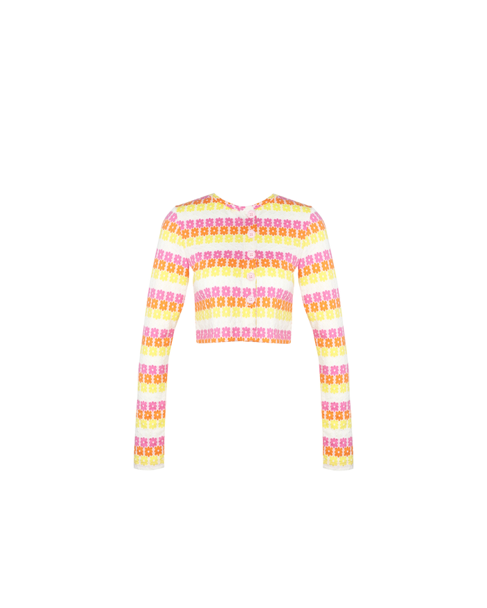 GOLDIE CARDIGAN PINK MULTI