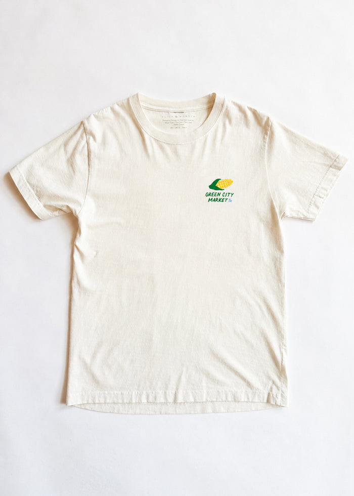 Green City Market Corn Oversized Tee