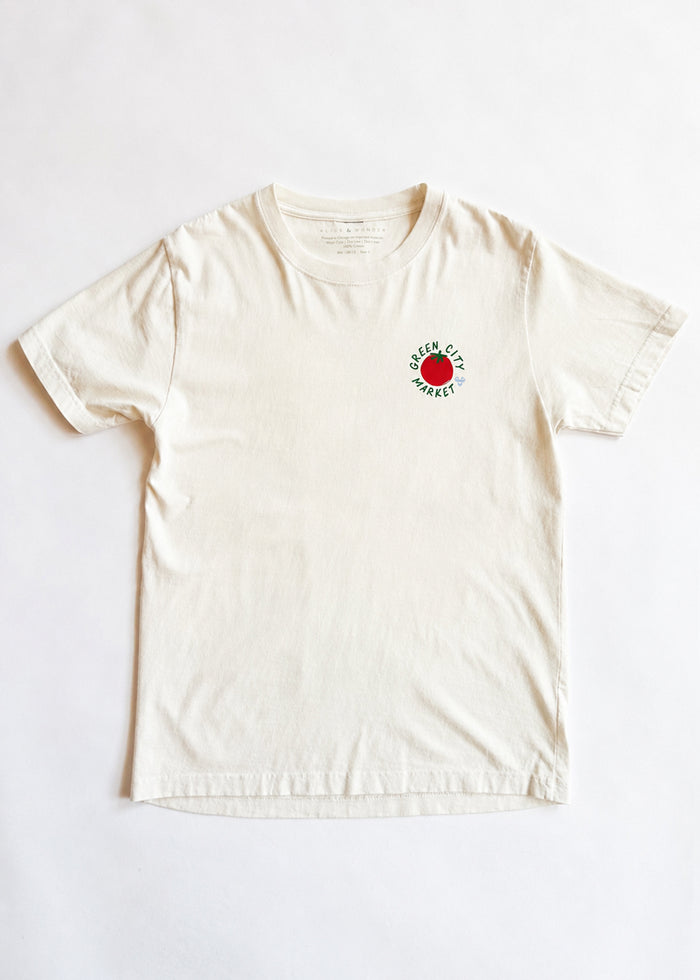 Green City Market Tomato Oversized Tee