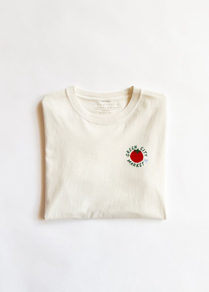 Green City Market Tomato Oversized Tee