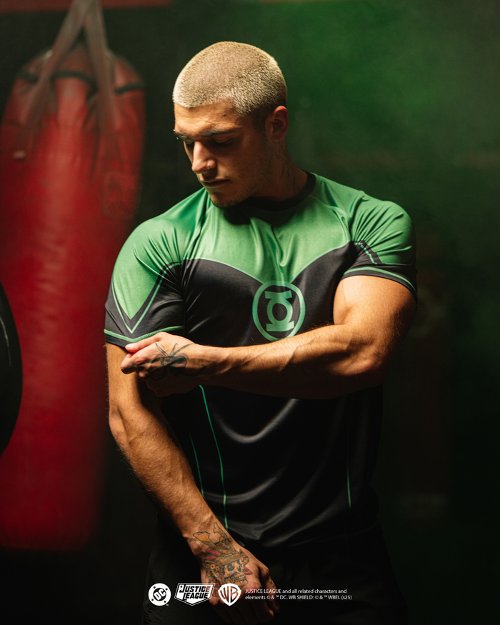 GREEN LANTERN Compression Short Sleeve