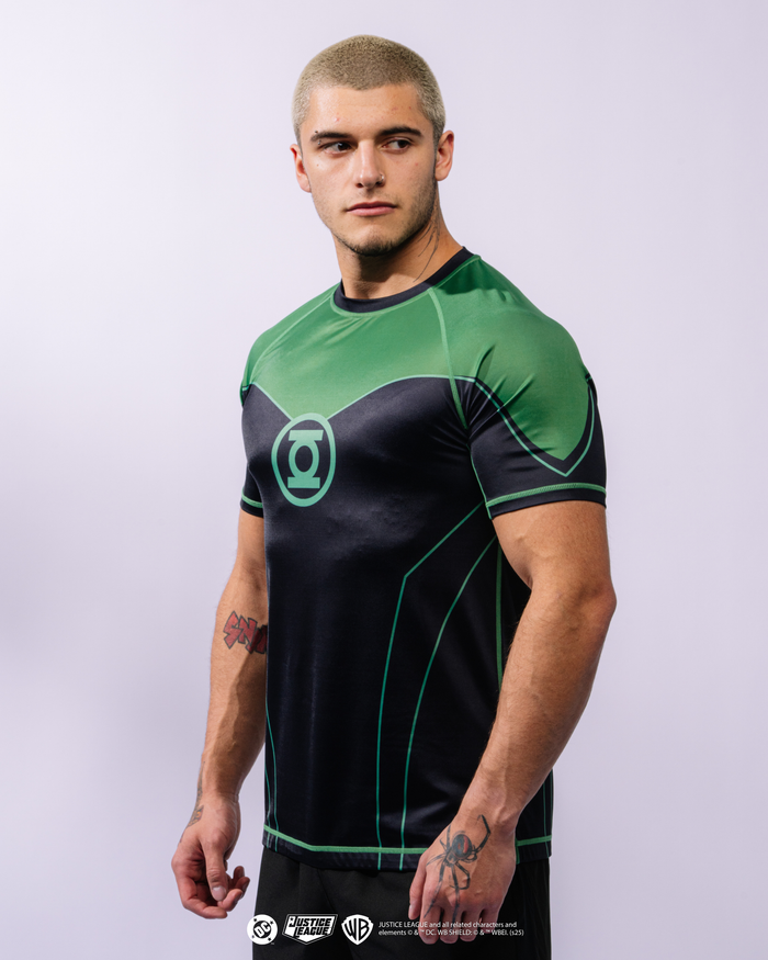 GREEN LANTERN Compression Short Sleeve
