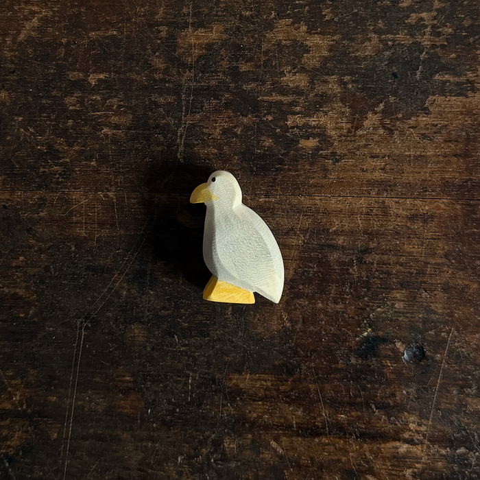 Handcrafted Wooden Baby Bald Eagle