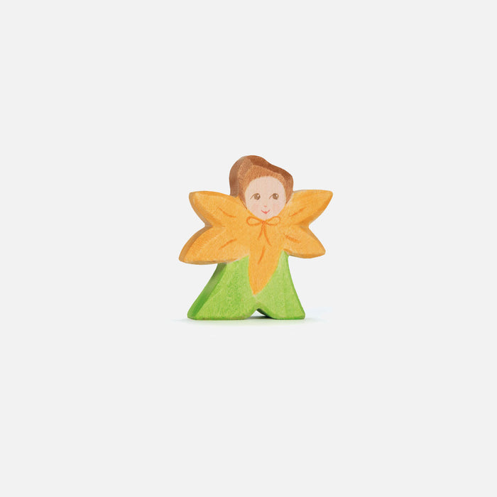 Handcrafted Wooden Flower Child - Calendula