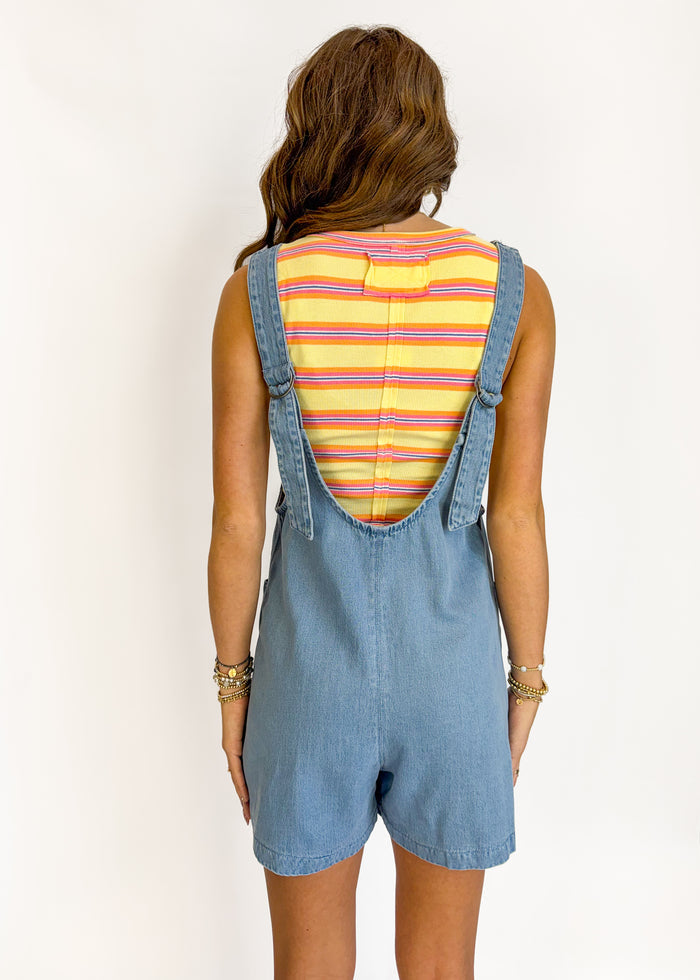 Harriet Denim Romper