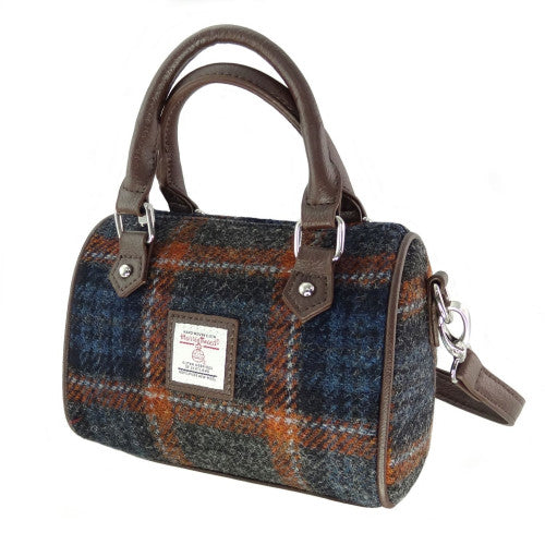 Grey and Navy with Rust Overcheck - Glen Appin