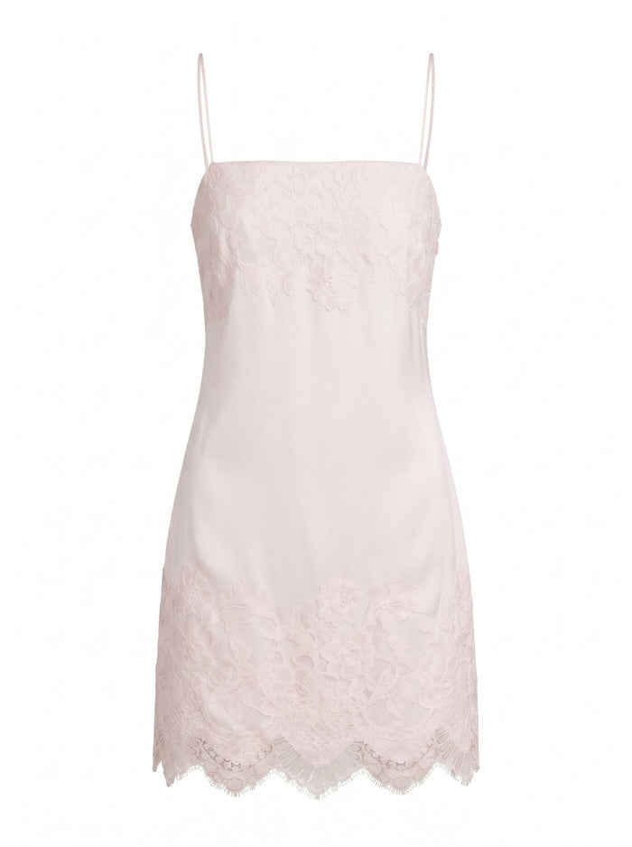 Haven Lace Trim Mini Dress Forever New