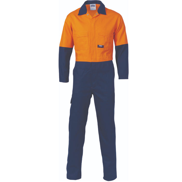 Hi Vis Two Tone Cott On Coverall 3851