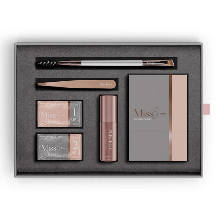 Home Brow Lamination Kit including Tools and Aftercare Serum - The London Brow Company