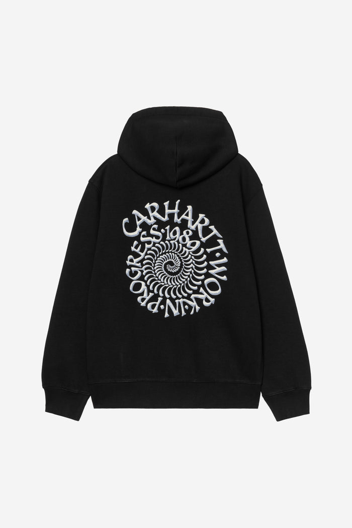 Hooded Spiral Sweat