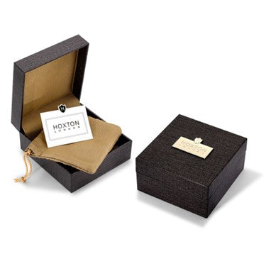 Hoxton Men's Sterling Silver Ring with Unique Weave Design