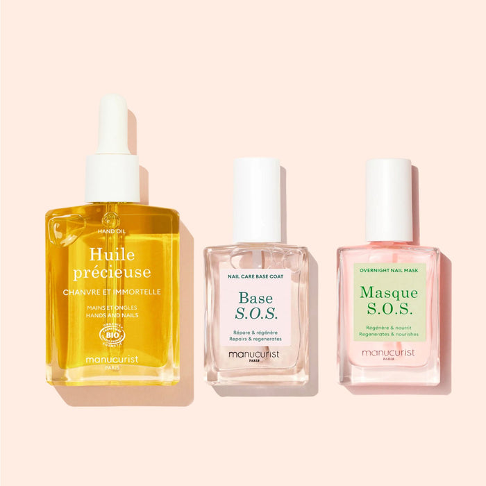 Huile Précieuse + Base S.O.S + Masque S.O.S