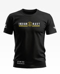 Indian Navy Sea Power Cotton T-shirt