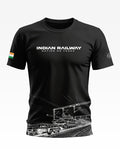 Indian Railway Nation On Track Soft Cotton T-shirt