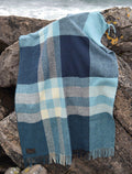 Into The Wild Handwoven Throw - Seascape #color_seascape