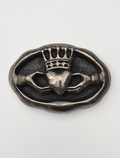 Irish Bronze Claddagh Ring Plaque