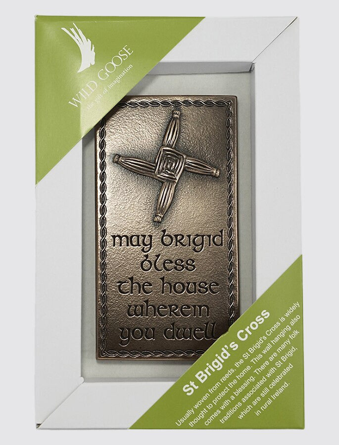 Irish Bronze St Brigid's Cross