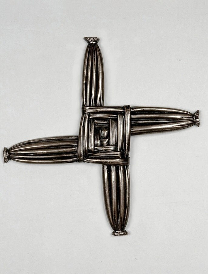 Irish Bronze St. Brigid's Cross