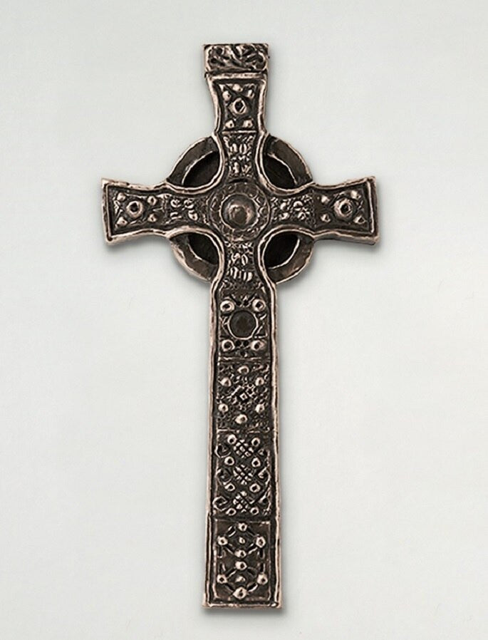 Irish Bronze St. John's Celtic Cross