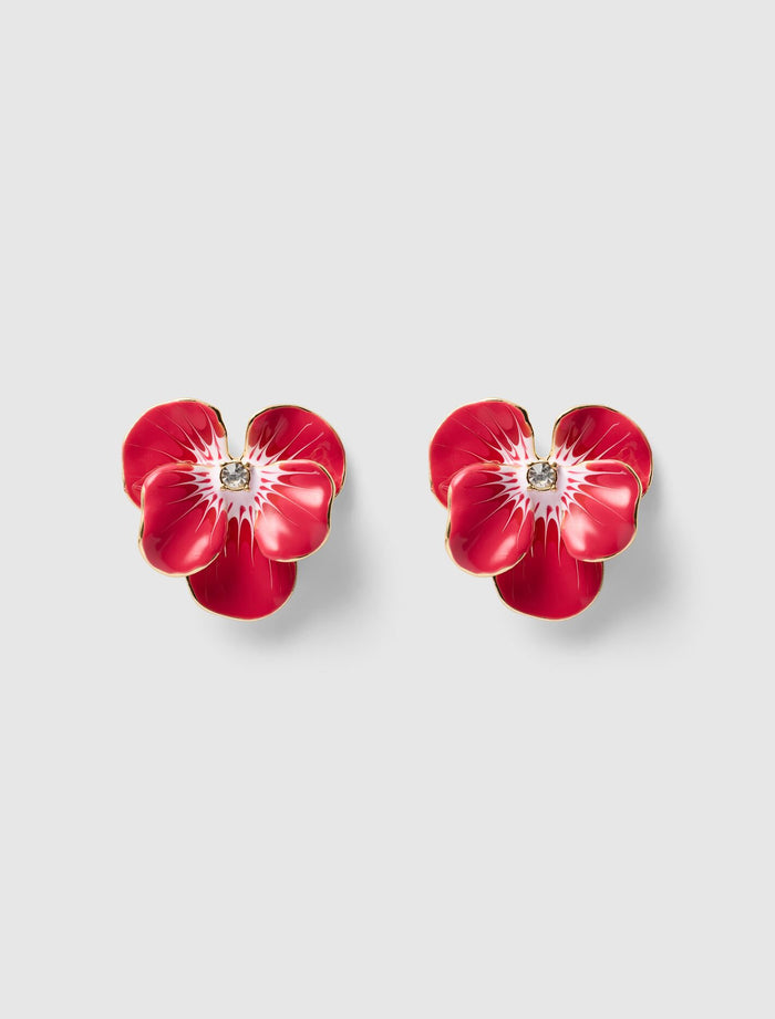 Isobel Pretty Flower Earrings 0 Pink Forever New