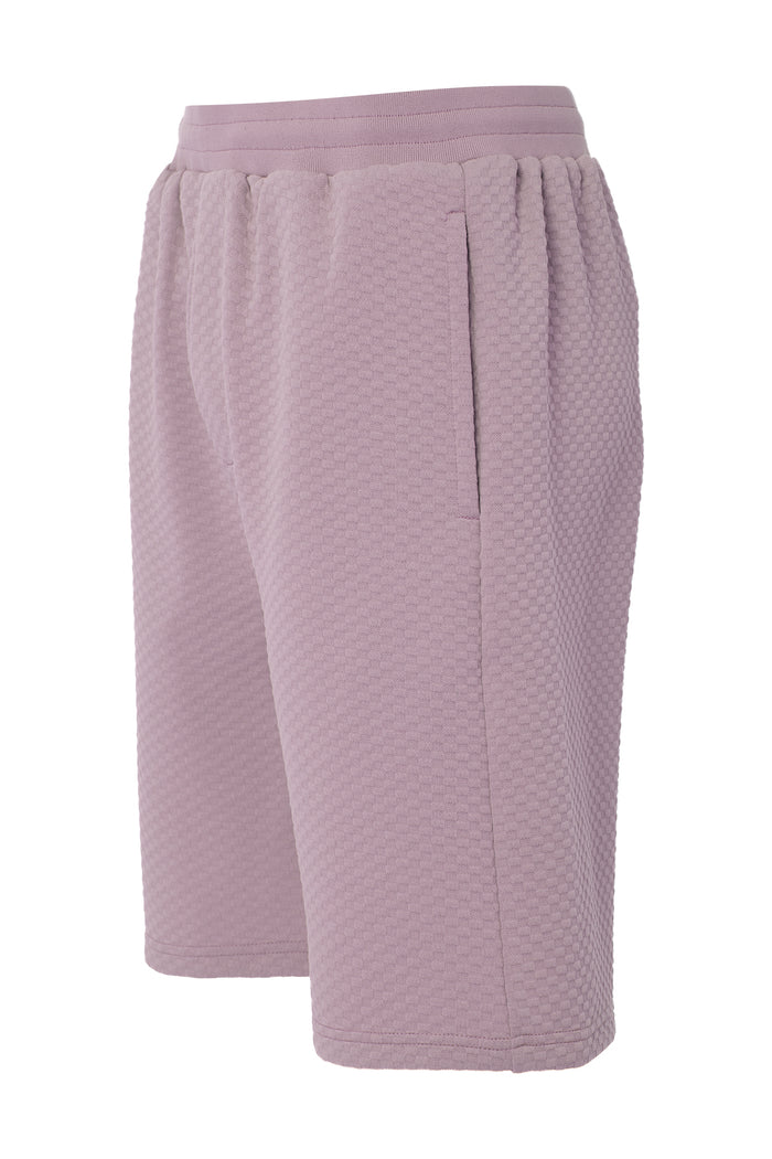 Jacquard Knit Drawstring Short