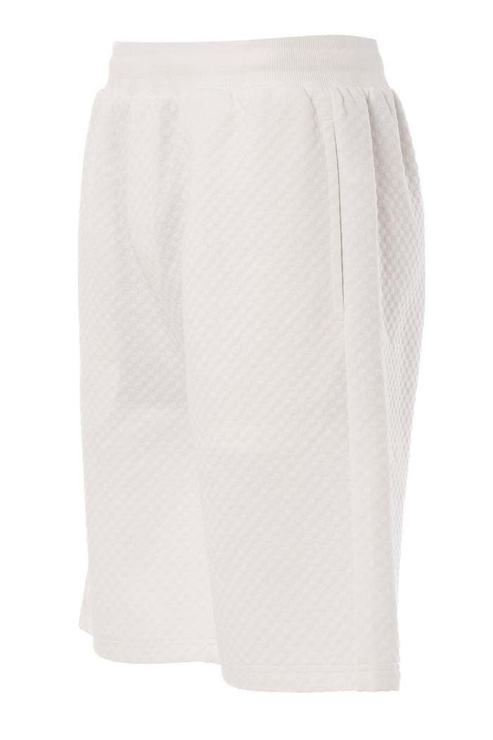 Jacquard Knit Drawstring Short