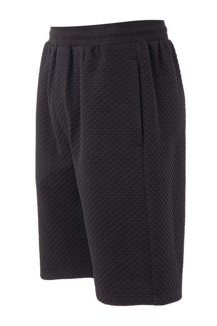 Jacquard Knit Drawstring Short
