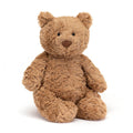 JellyCat Bear Bartholomew Brown Medium