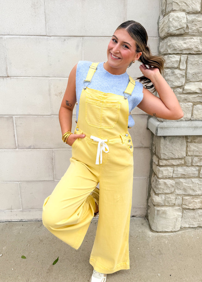 Jenna Wide Leg Overalls