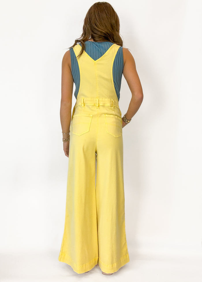 Jenna Wide Leg Overalls