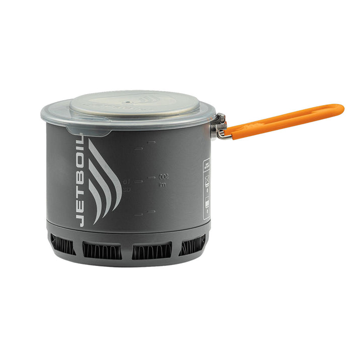 Jetboil Stash cooking system FluxRing 800ml cooking pot with lid and collapsible handle